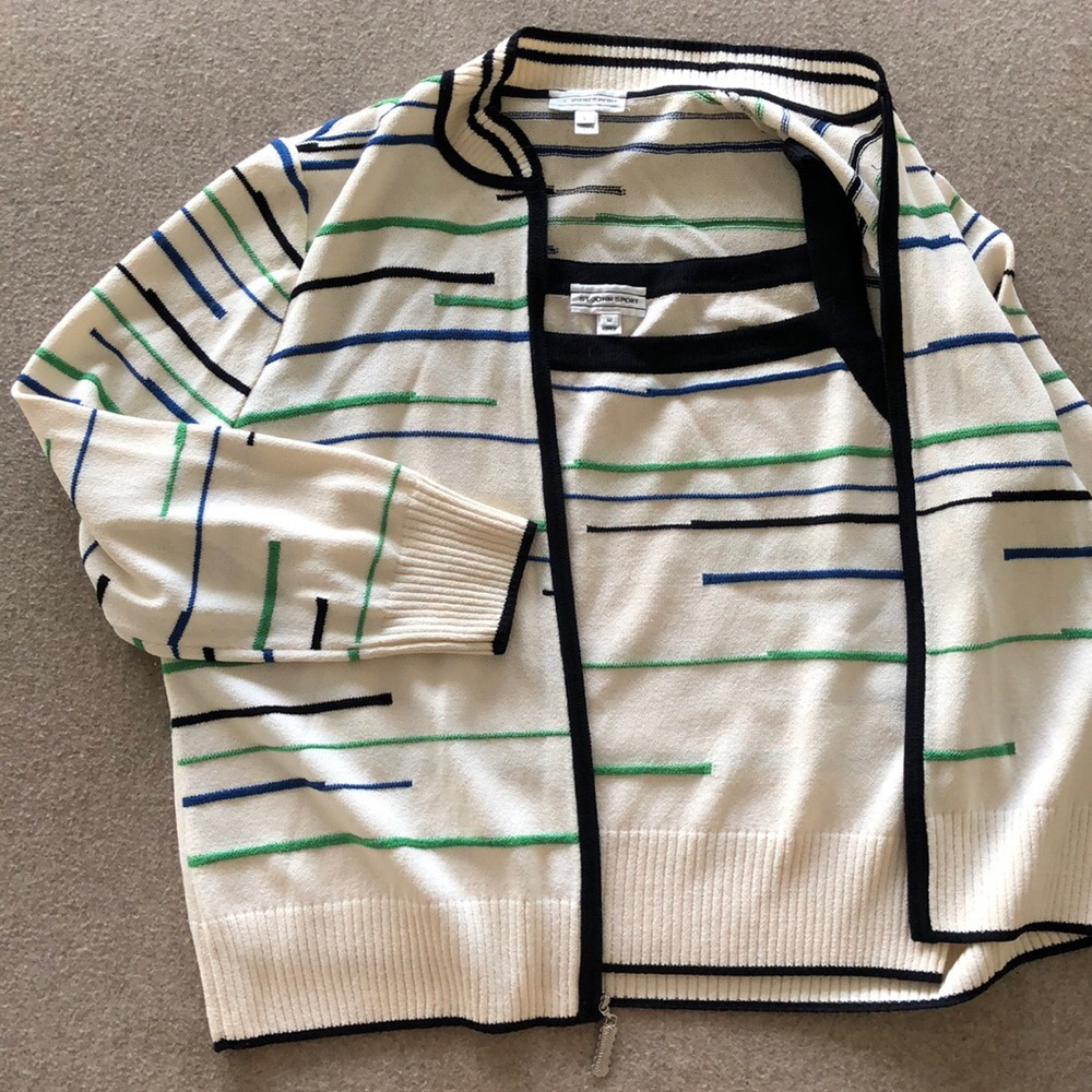 Vintage St. John sport knit jumper and tank